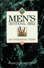 Cover art for Holy Bible: New International Men's Devotional Bible/Navy Bonded Leather