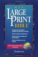 Cover art for NIV Worship Bible, Large Print Edition