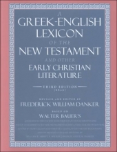 Cover art for A Greek-English Lexicon of the New Testament and Other Early Christian Literature, 3rd Edition