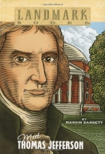 Cover art for Meet Thomas Jefferson (Landmark Books)