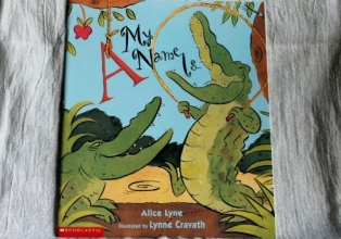 Cover art for A, my name is--