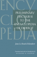 Cover art for Preliminary Discourse to the Encyclopedia of Diderot