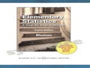 Cover art for Elementary Statistics: A Step by Step Approach