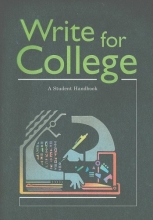 Cover art for Write for College: A Student Handbook