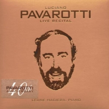 Cover art for Luciano Pavarotti - Live Recital