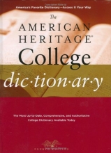 Cover art for The American Heritage College Dictionary, Fourth Edition