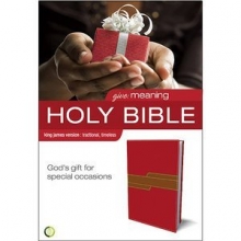Cover art for Holy Bible: God's Gift for Special Occasions, King James Version (Give: Meaning)