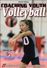 Cover art for Coaching Youth Volleyball - 4th Edition (Coaching Youth Sports)