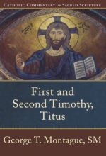 Cover art for First and Second Timothy, Titus (Catholic Commentary on Sacred Scripture)