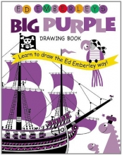 Cover art for Ed Emberley's Big Purple Drawing Book (Ed Emberley's Big Series)