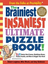 Cover art for The Brainiest Insaniest Ultimate Puzzle Book!