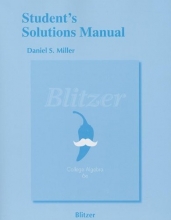 Cover art for Student's Solutions Manual for College Algebra