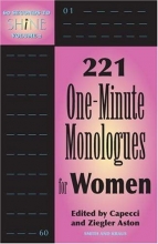 Cover art for 60 Seconds to Shine Volume 2: 221 One-minute Monologues For Women