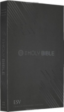 Cover art for ESV Outreach Bible (Paperback, Graphite Design)
