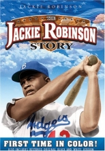 Cover art for The Jackie Robinson Story 
