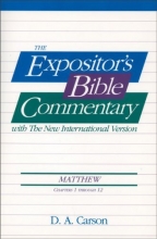 Cover art for Matthew, Vol.1 (Ch. 1-12), The Expositor's Bible Commentary