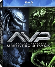 Cover art for AVP: Alien vs. Predator / Aliens vs. Predator: Requiem  [Blu-ray]