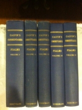 Cover art for Calvin's Commentaries Psalms Volume I, II, III, IV, V