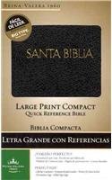 Cover art for Santa Biblia: Antiguo y nuevo testament, Negro, piel gabricada / Black Bonded Leather, Quick Reference (Spanish Edition)