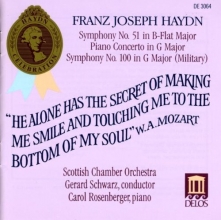Cover art for Haydn: Symhony No.51/Piano Concerto No.5/Symphony No.100