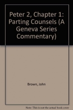 Cover art for Parting Counsels: Exposition of II Peter 1 (A Geneva Series Commentary)
