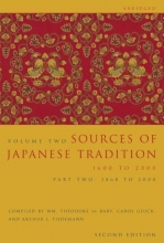 Cover art for Sources of Japanese Tradition, Abridged: Part 2: 1868 to 2000 (Introduction to Asian Civilizations) (vol. 2)
