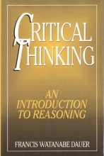 Cover art for Critical thinking: An introduction to reasoning