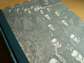 Cover art for Jane Eyre w/ wood engravings by Fritz Eichenberg