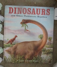 Cover art for Giant Golden Book of Dinosaurs and Other Prehistoric Reptiles