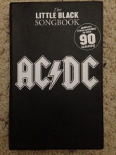 Cover art for The Little Black Songbook (AC/DC Over 90 Classics)
