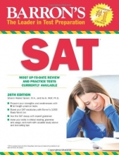 Cover art for Barron's SAT, 26th Edition