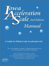 Cover art for Iowa Acceleration Scale Manual: A Guide for Whole-Grade Acceleration (K-8) 2nd Edition