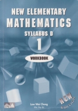 Cover art for New Elementary Mathematics Workbook 1, Syllabus D