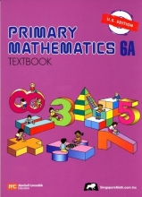 Cover art for Primary Mathematics 6A Textbook U.S. Edition