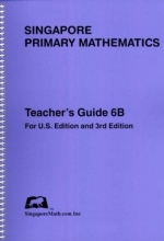 Cover art for Singapore Primary Mathematics Teacher's Guide 6B, 3rd Edition