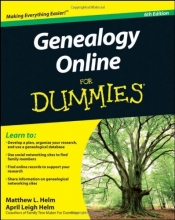 Cover art for Genealogy Online For Dummies