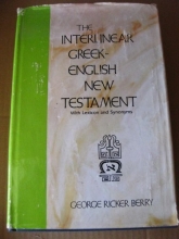 Cover art for The Interlinear Greek-English New Testament, with Lexicon and Synonyms