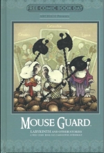 Cover art for Mouse Guard Labyrinth and Other Stories - Fcbd 2014 - Archaia Hardcover Comic Book -