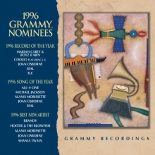 Cover art for 1996 Grammy Nominees