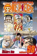 Cover art for One Piece, Vol. 58