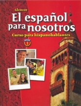 Cover art for El espa&#241;ol para nosotros: Curso para hispanohablantes Level 1, Student Edition (Spanish Edition)