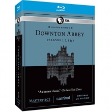 Cover art for Masterpiece: Downton Abbey Seasons 1 & 2 & 3 & 4 [Blu-ray]