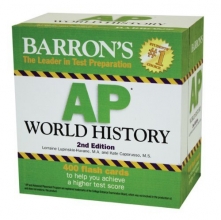 Cover art for Barron's AP World History Flash Cards