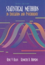 Cover art for Statistical Methods in Education and Psychology (3rd Edition)