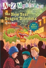 Cover art for A to Z Mysteries Super Edition #5: The New Year Dragon Dilemma (A Stepping Stone Book(TM))