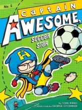 Cover art for Captain Awesome, Soccer Star