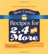 Cover art for Slow Cooker Recipes for 2, 4 or More (Better Homes and Gardens Cooking)