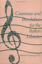 Cover art for Grammar and Translation for Italian Libretto