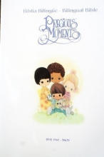 Cover art for Precious Moments Bilingual Bible-PR-RV 1960/NKJV