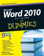 Cover art for Word 2010 All-in-One For Dummies
